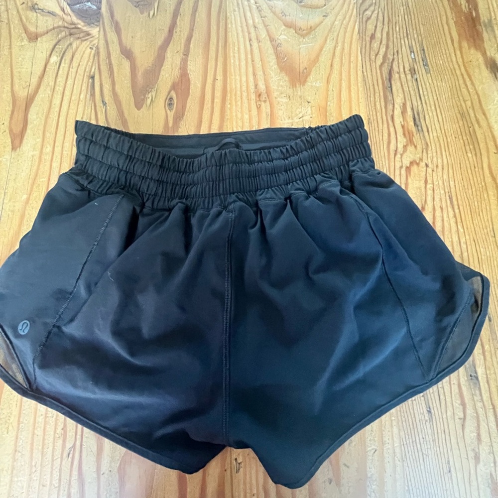 Lululemon Women's Black Athletic Shorts